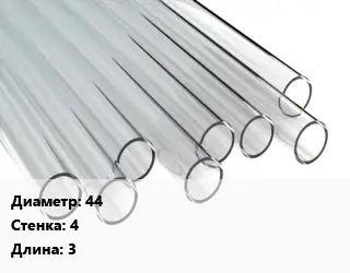 Труба поликарбонатная 44х4 L=3 белая